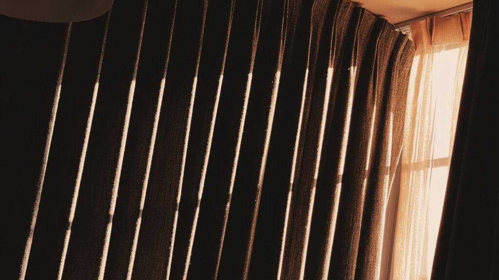 Blackout curtains