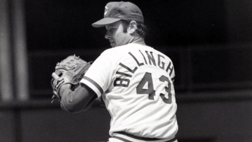 Jun 1975; Unknown location, USA; FILE PHOTO; Cincinnati Reds pitcher Jack Billingham during the 1975 season.
