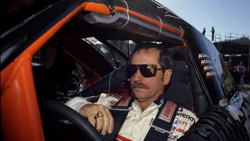 Nov 1, 1997; Avondale, AZ, USA; NASCAR Winston Cup Series driver Dale Earnhardt Sr (3) at Phoenix International Raceway