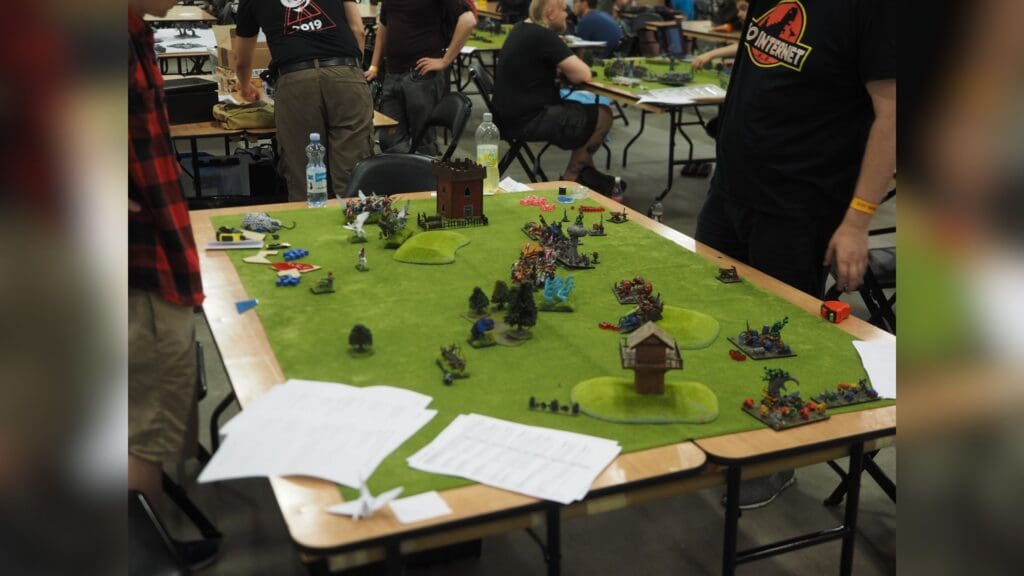 Fantasy tabletop role playing game at RopeCon 2019