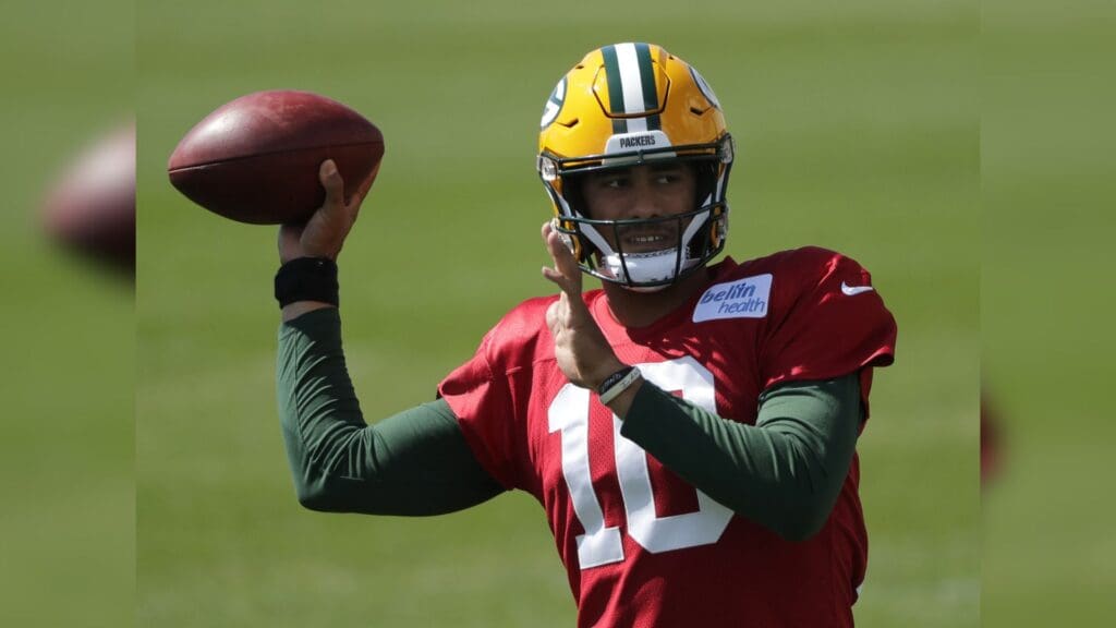 Sep 3, 2020; Green Bay, WI, USA; Green Bay Packers quarterback Jordan Love (10) is shown Thursday, September 3, 2020, during practice in Green Bay, Wis.