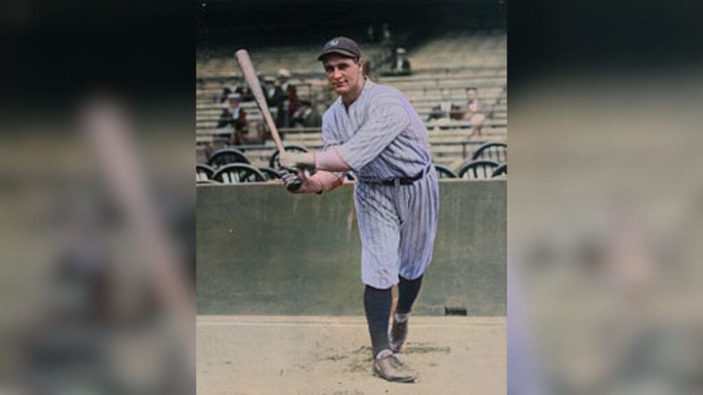 Lou Gehrig. 1923 photo