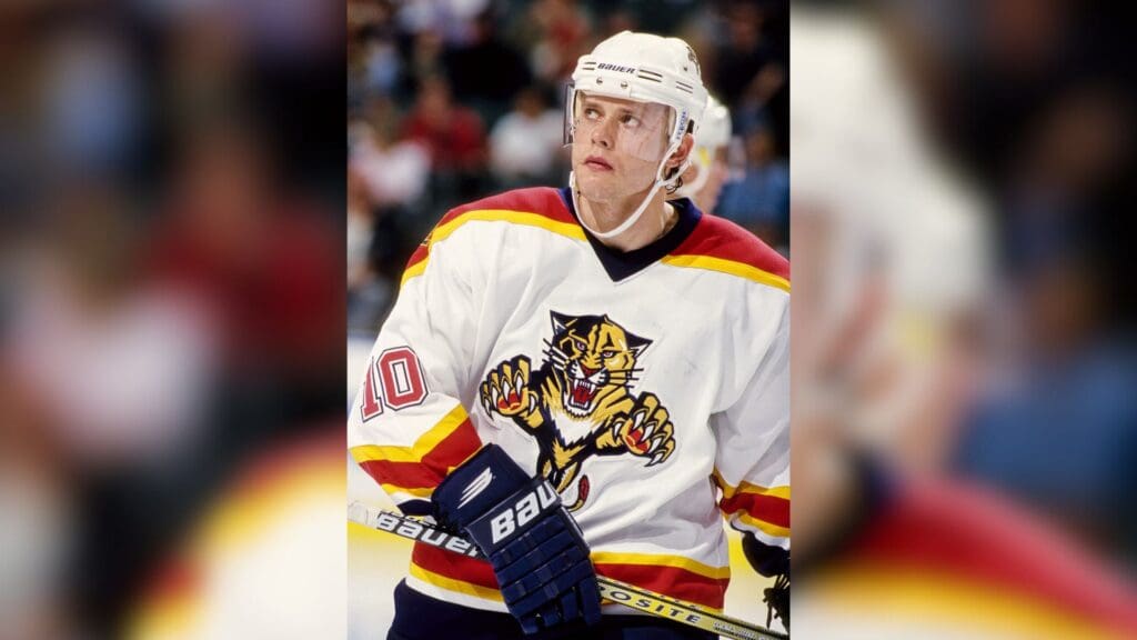 Feb 3, 1999; Miami, FL; USA; FILE PHOTO; Florida Panthers forward Pavel Bure (10) on the ice against the Toronto Maple Leafs at the Miami Arena.