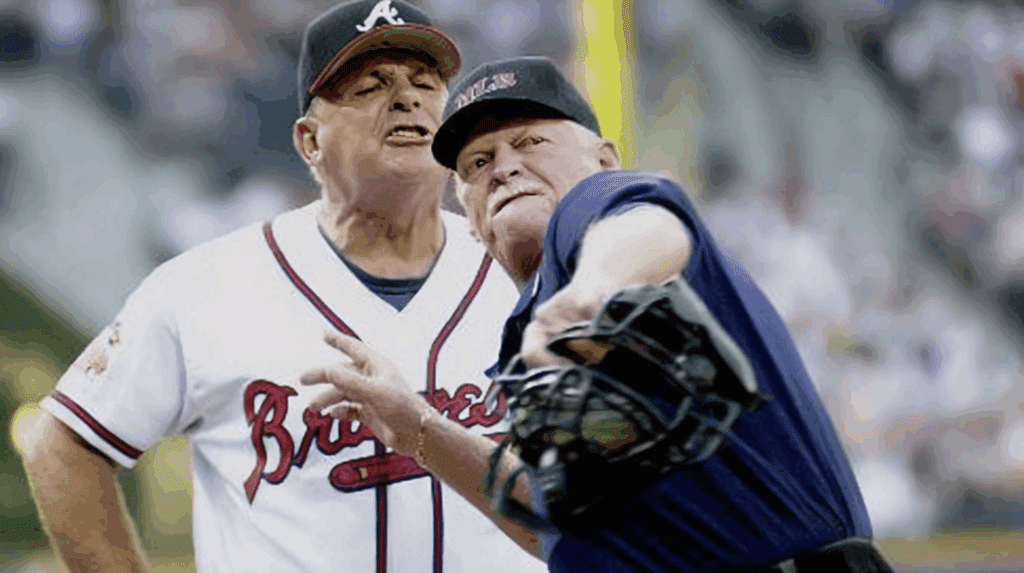 Bobby Cox gets thrown out of a game