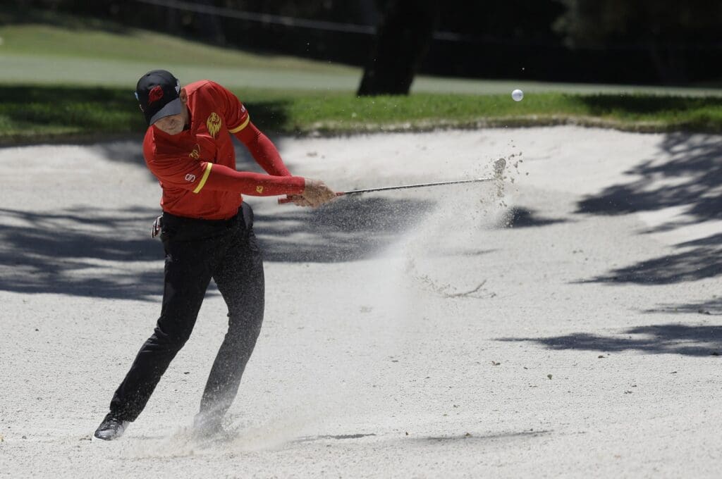 [US, Mexico, & Canada customers only] July 11, 2025; Andalucia, SPAIN; Sergio Garcia in action during the first round of LIV Golf Spain at Real Club Valderrama. 