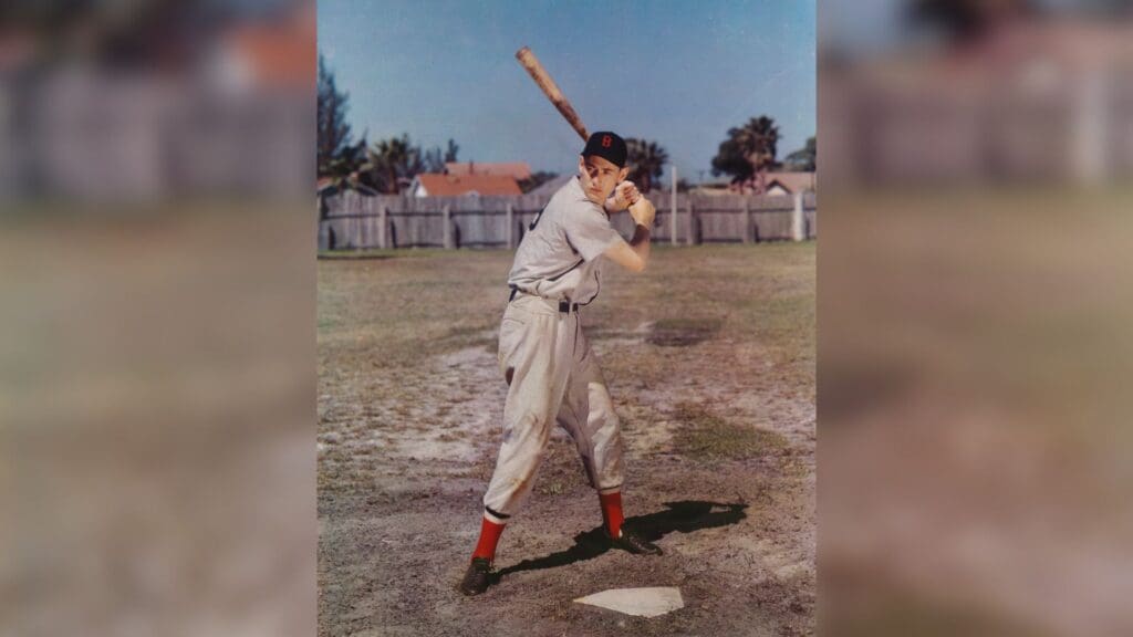 Ted Samuel Williams, 30 Aug 1918 - 5 Jul 2002. Color carbro print, 42.2 × 32.9 cm (16 5/8 × 12 15/16").