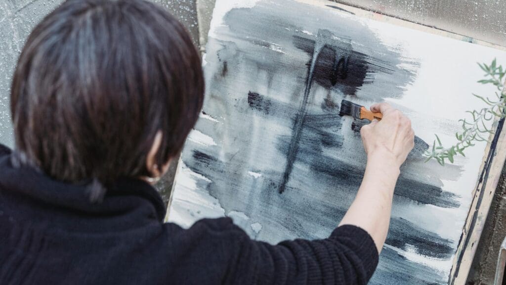 artist painting